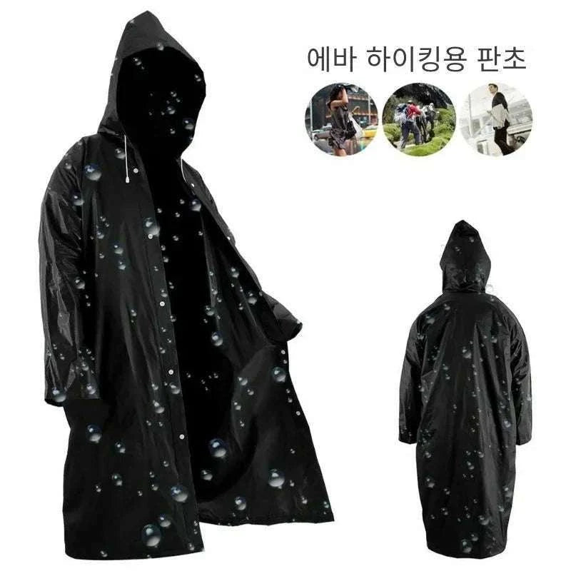 Unisex EVA Raincoat Waterproof Lightweight Suit-