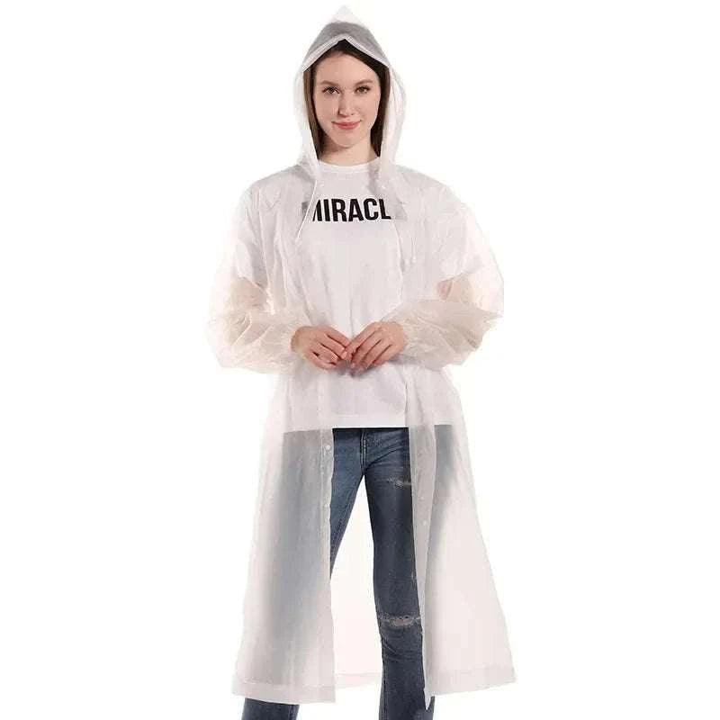Unisex EVA Raincoat Waterproof Lightweight Suit-
