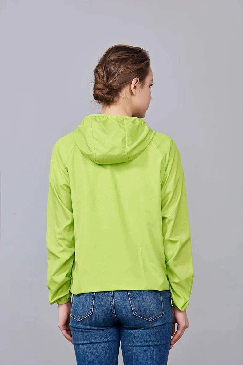 Unisex Waterproof Hiking Jacket for All-Weather Outdoor Comfort-Unisex White / XXXL