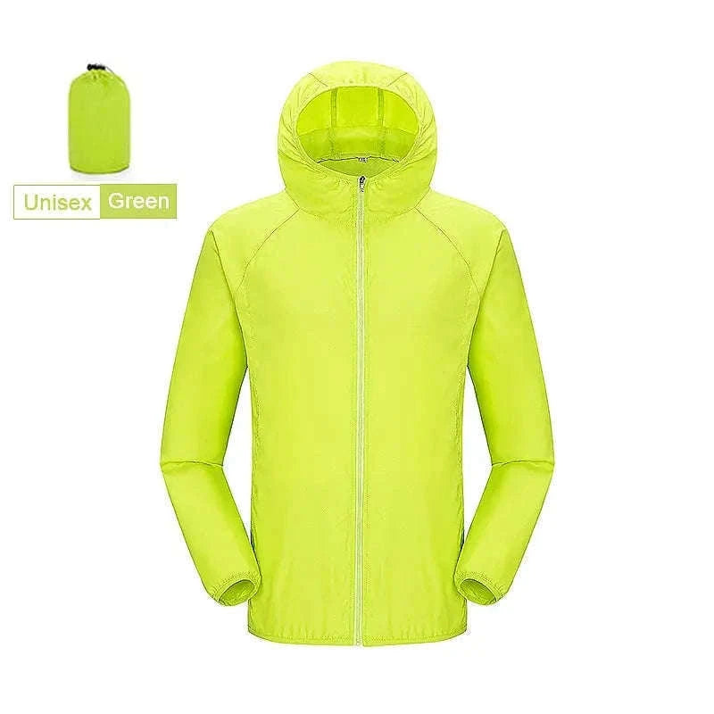 Unisex Waterproof Hiking Jacket for All-Weather Outdoor Comfort-Unisex White / XXXL