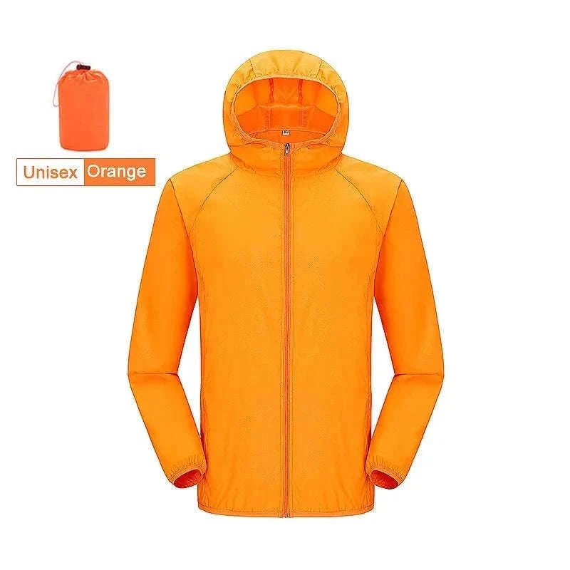 Unisex Waterproof Hiking Jacket for All-Weather Outdoor Comfort-Unisex White / XXXL