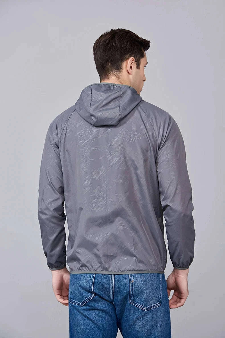 Unisex Waterproof Hiking Jacket for All-Weather Outdoor Comfort-Unisex White / XXXL
