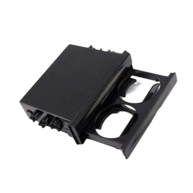 Universal 1 DIN Car Cup Holder Storage Box-Germany / Red