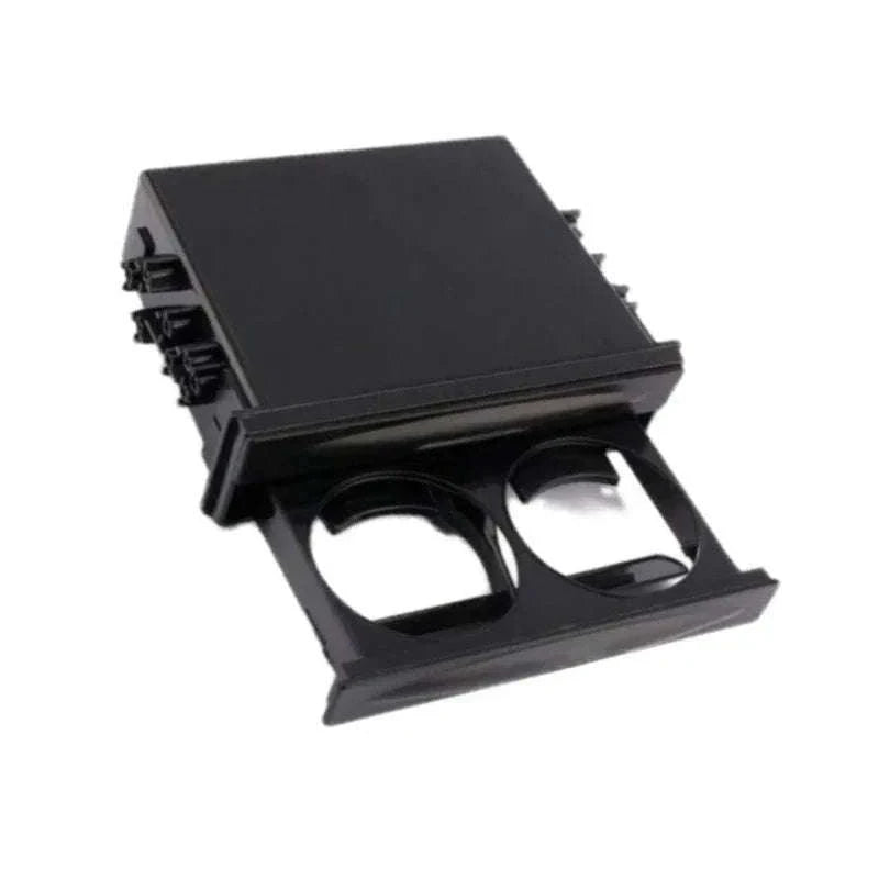 Universal 1 DIN Car Cup Holder Storage Box-Germany / Red