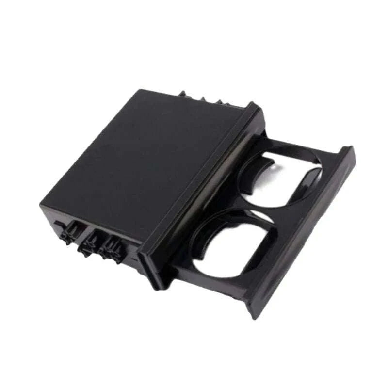 Universal 1 DIN Car Cup Holder Storage Box-Germany / Red