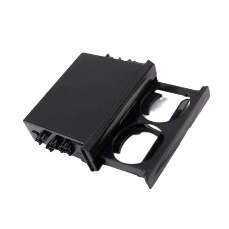 Universal 1 DIN Car Cup Holder Storage Box-Germany / Red