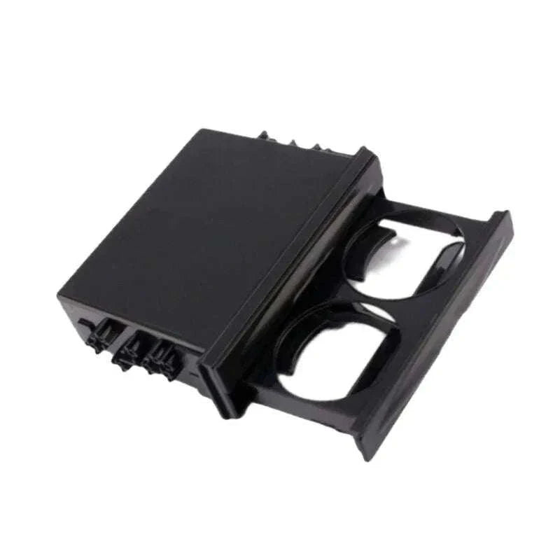 Universal 1 DIN Car Cup Holder Storage Box-Germany / Red