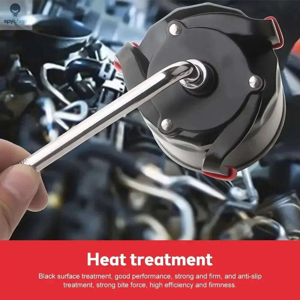 Universal 3-Jaw Oil Filter Wrench-black