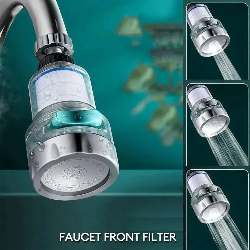 Universal 360° Rotating Water Purifier Filter Tap-one mode