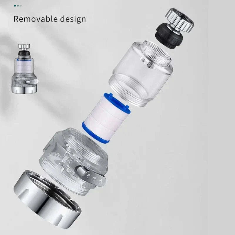 Universal 360° Rotating Water Purifier Filter Tap-three modes