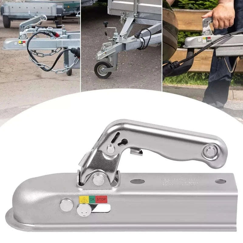 Universal 50mm Trailer Coupling Hitch for Unbraked Trailers up to 750kg-Default Title