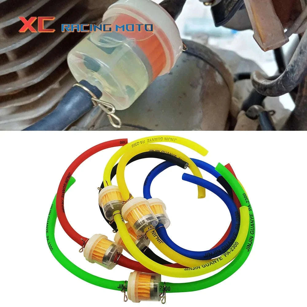 Universal 6mm ATV Fuel Filter-Green