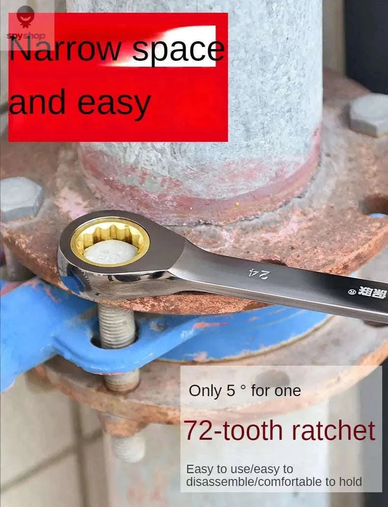 Universal Adjustable Torque Wrench for Precise Repair Work-17mm