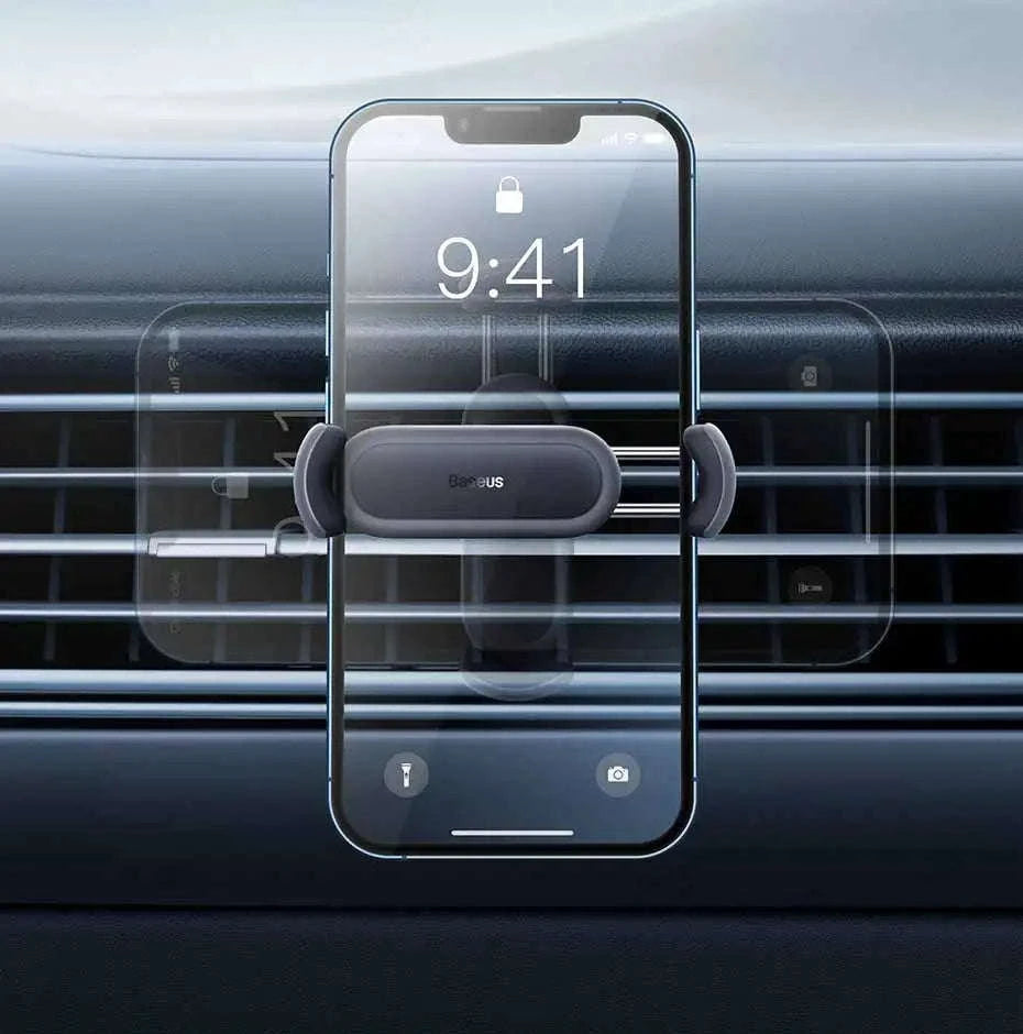 Universal Air Vent Car Phone Holder-Black