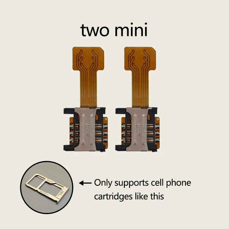 Universal Android Phone TF & Dual SIM Card Adapter-ONE NANO