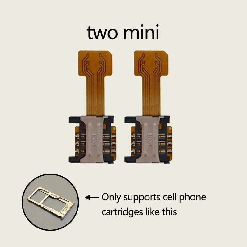 Universal Android Phone TF & Dual SIM Card Adapter-ONE NANO