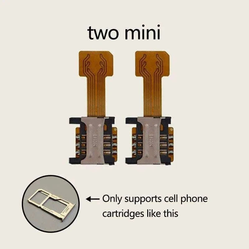 Universal Android Phone TF & Dual SIM Card Adapter-ONE NANO