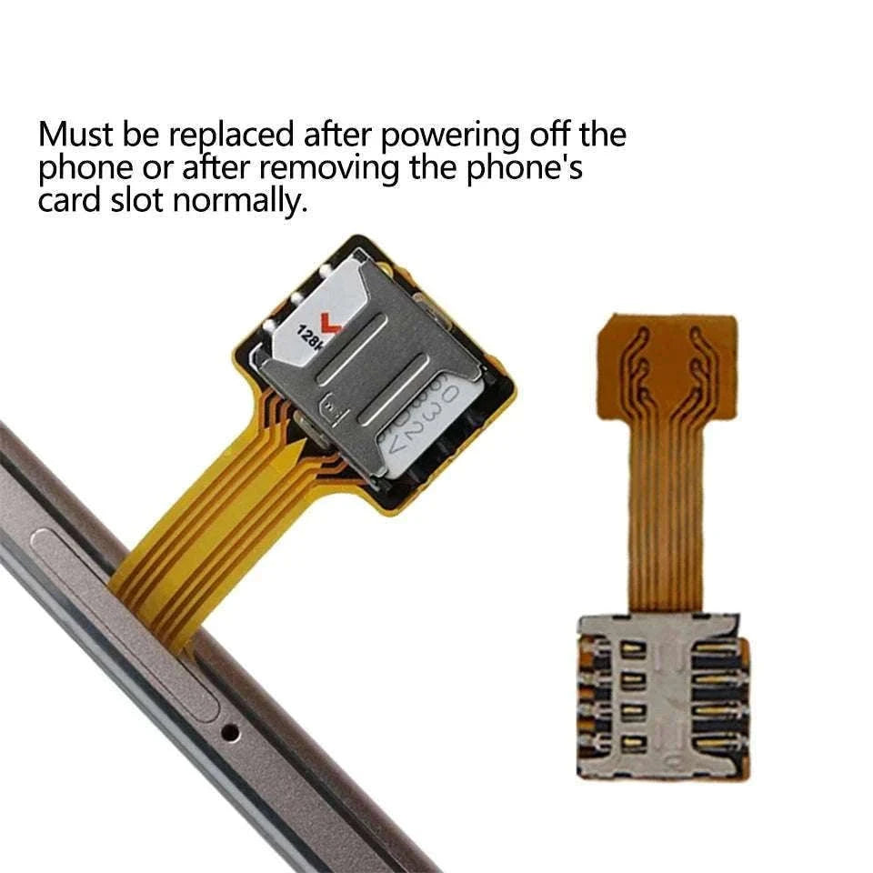 Universal Android Phone TF & Dual SIM Card Adapter-ONE NANO