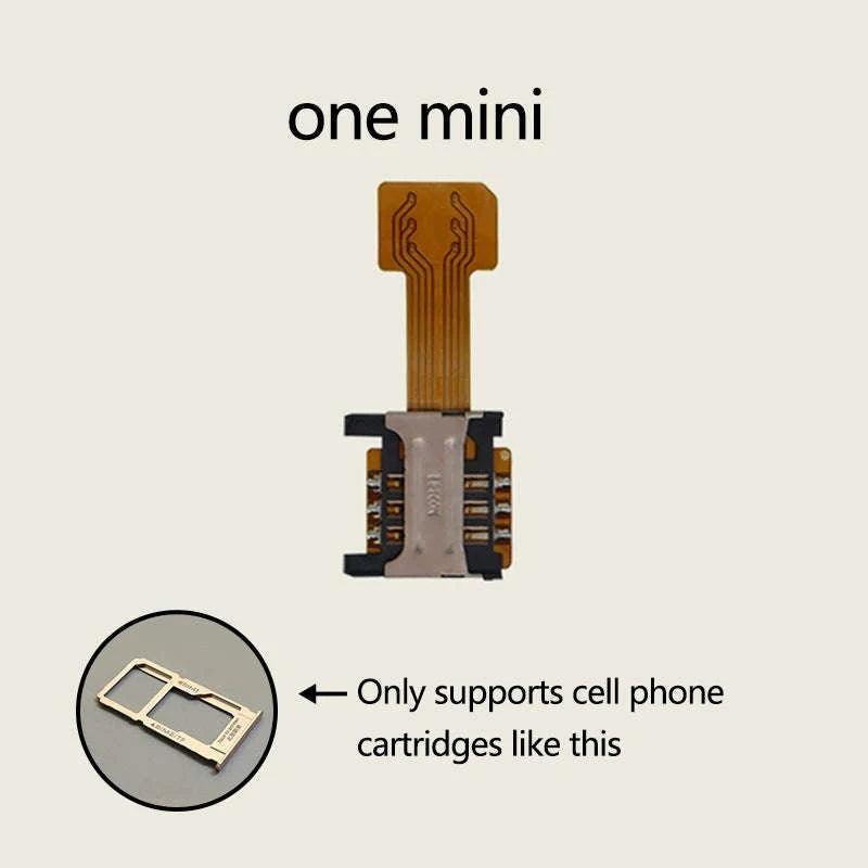 Universal Android Phone TF & Dual SIM Card Adapter-ONE NANO