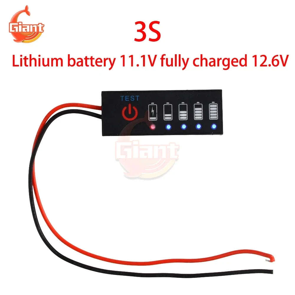Universal Battery Level Indicator-4S