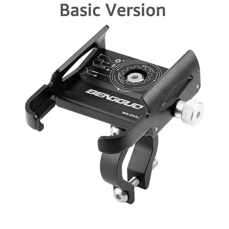 Universal Bike Phone Holder for Secure, Hands-Free Navigation-Red-360