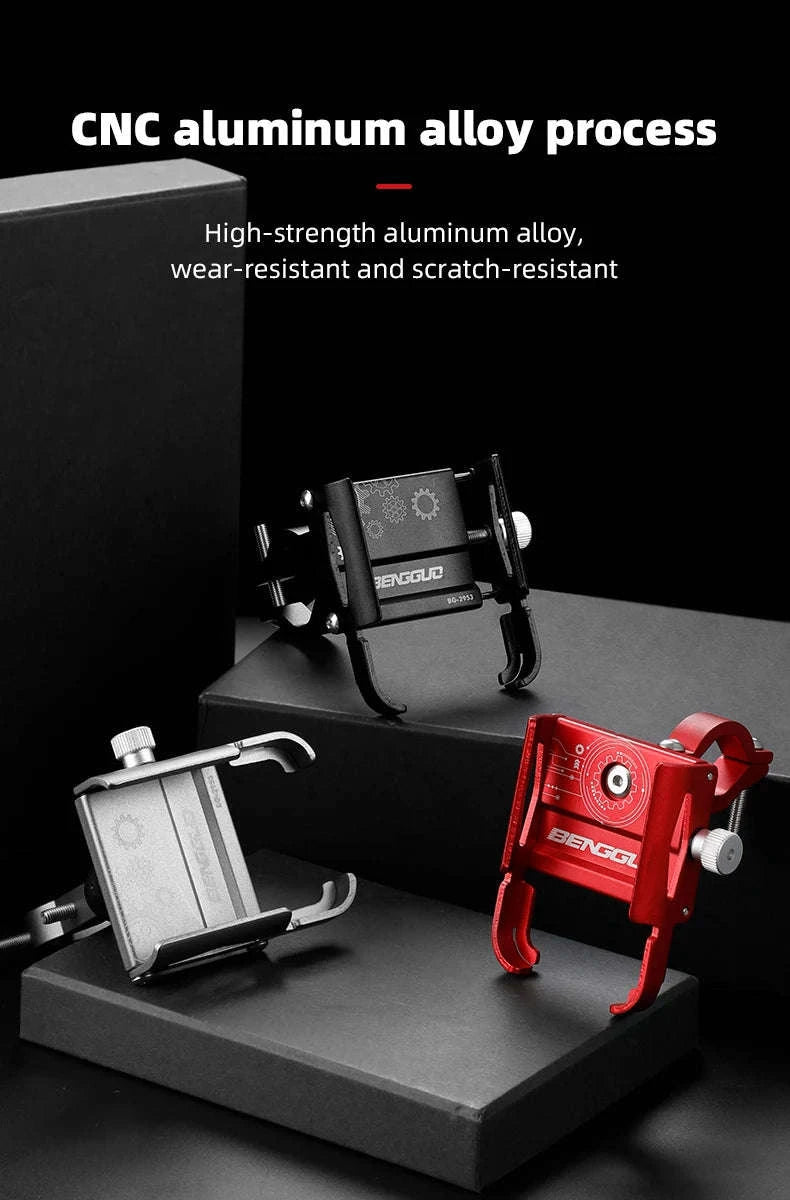 Universal Bike Phone Holder-Red-360