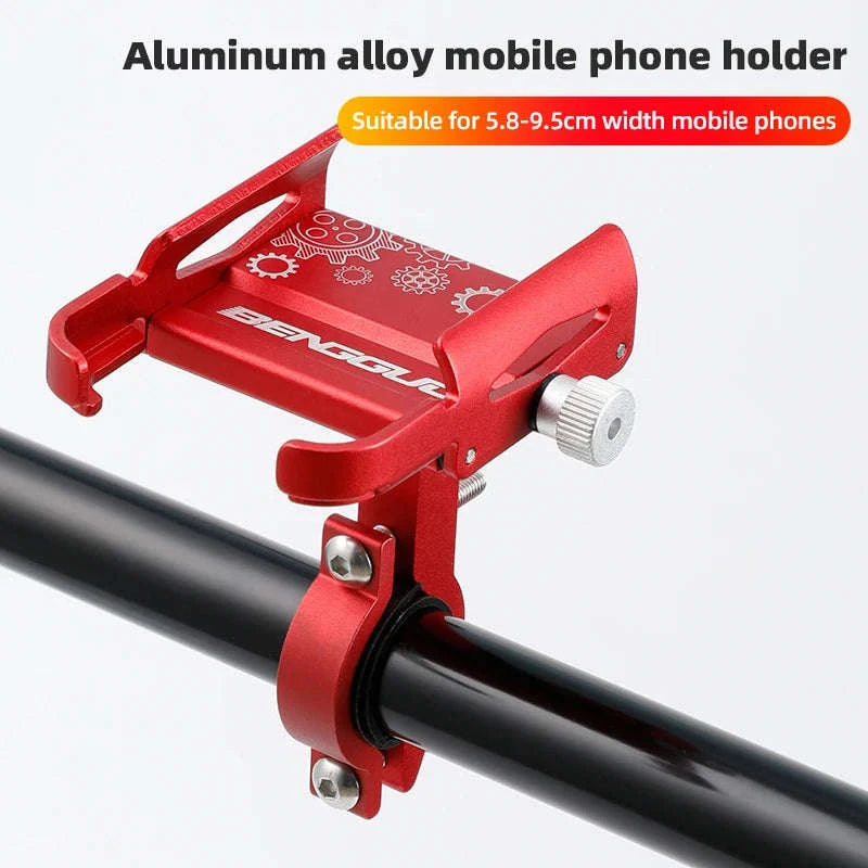 Universal Bike Phone Holder-Red-360