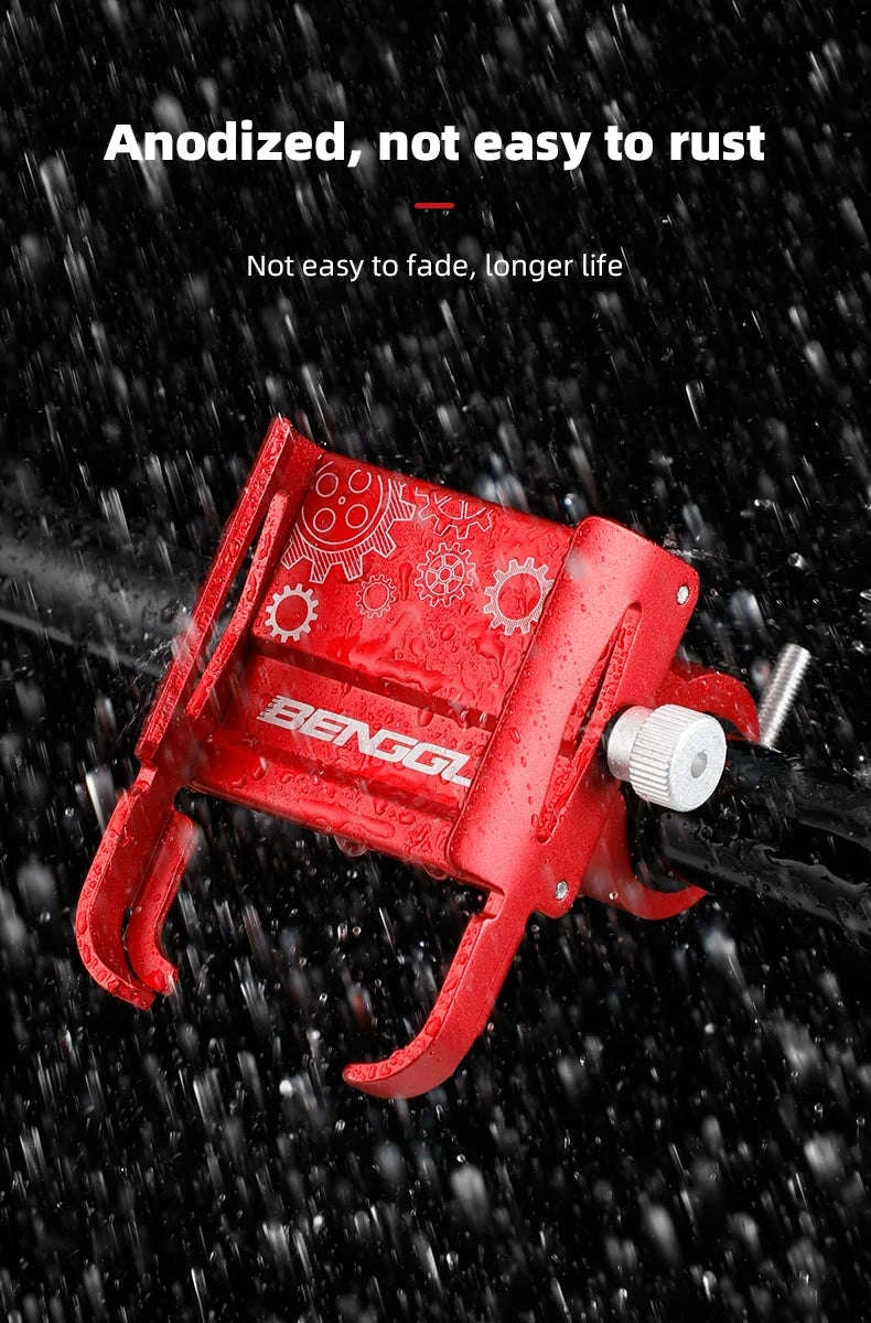 Universal Bike Phone Holder-Red-360