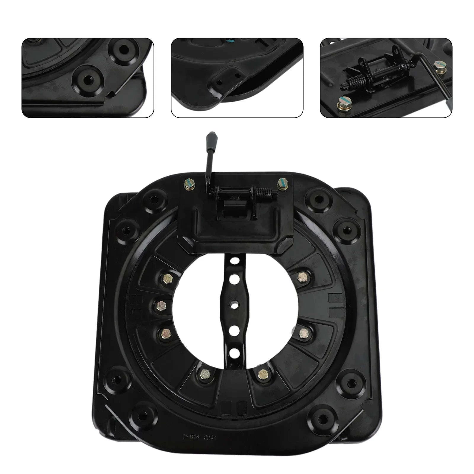 Universal Campervan Seat Swivel Turntable Base for Motorhome Vans-Default Title