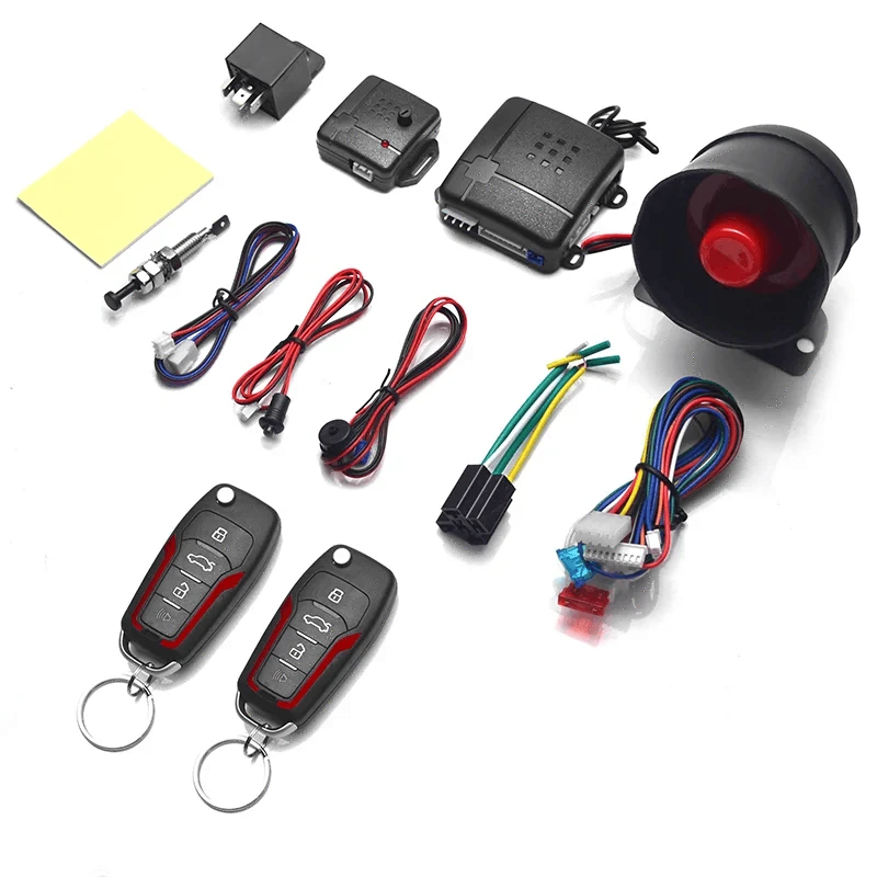 Universal Car Alarm System with Remote & App Keyless Entry Control-SQ606-001