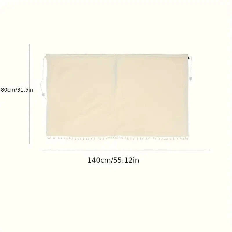 Universal Car Divider Curtain Privacy Partition Sun Shade-1 pc white