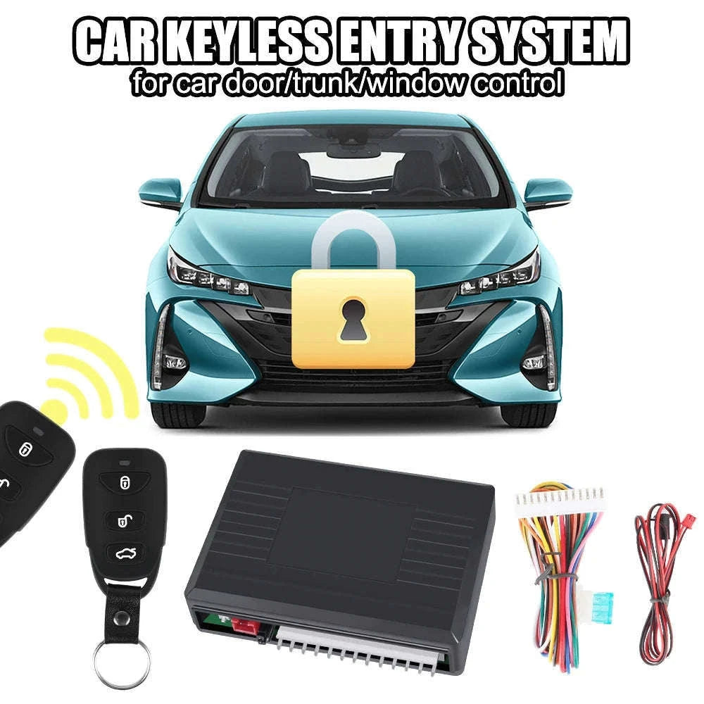 Universal Car Keyless Entry System for Remote Locking-Default Title