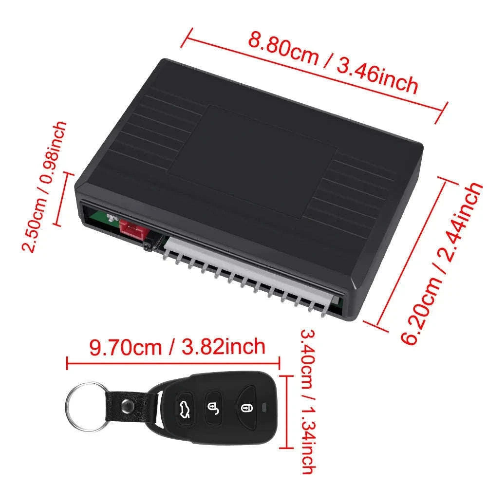 Universal Car Keyless Entry System for Remote Locking-Default Title
