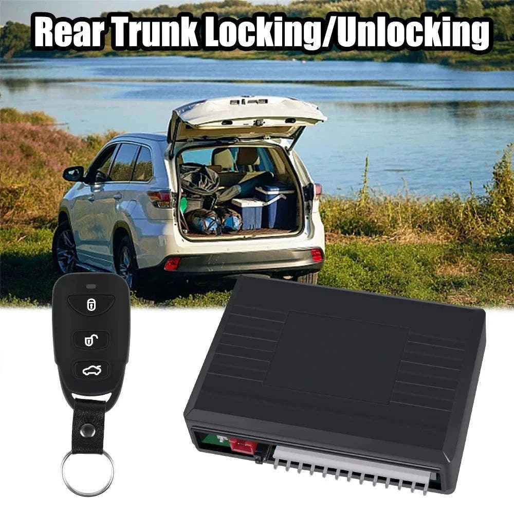 Universal Car Keyless Entry System for Remote Locking-Default Title