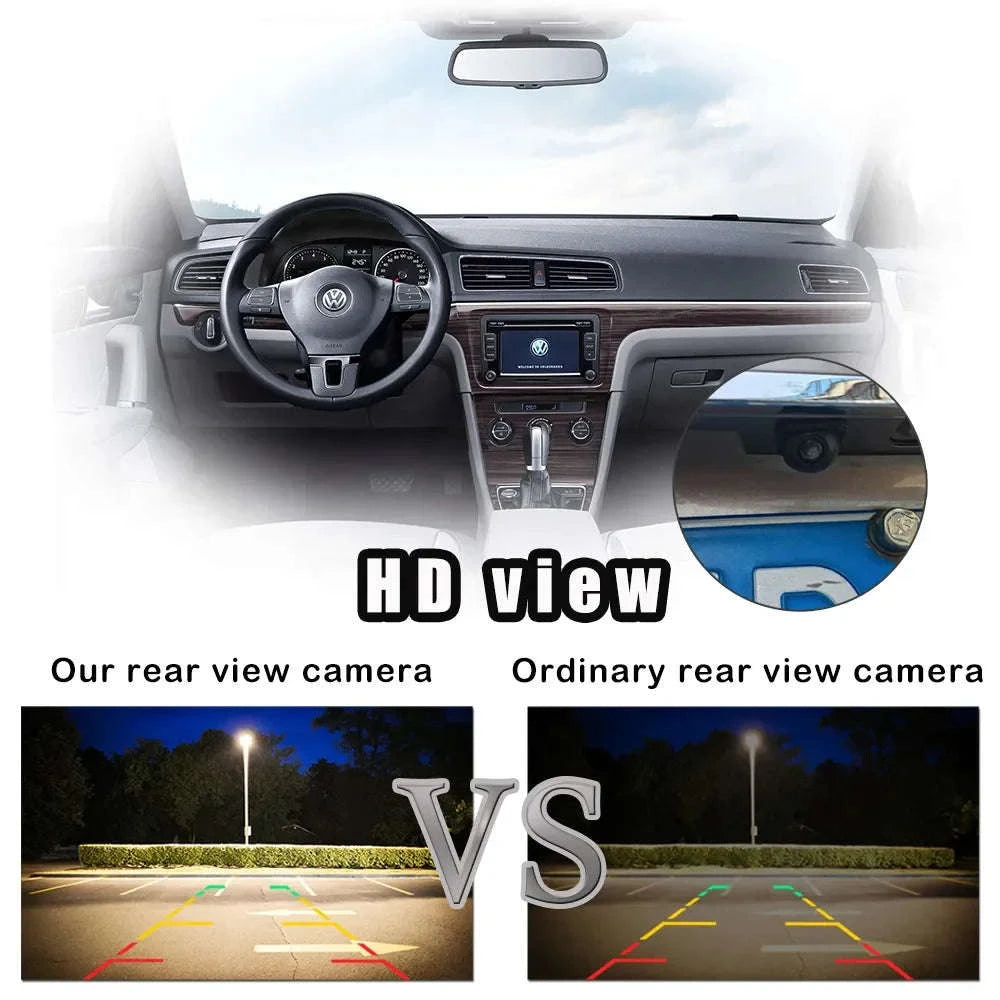 Universal Car Rear View Camera with Night Vision and Waterproof Housing-K201 / 12 V