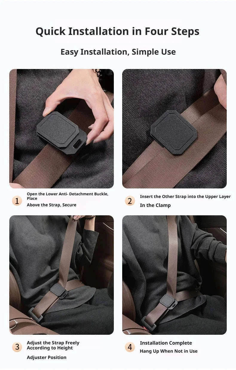 Universal Car Seat Belt Adjuster Clip-1pc