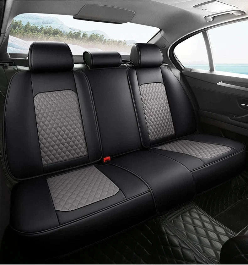 Universal Car Seat Covers Full-Cover Nappa Leather Set-Color 6