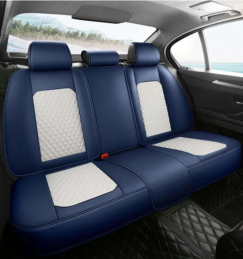 Universal Car Seat Covers Full-Cover Nappa Leather Set-Color 6