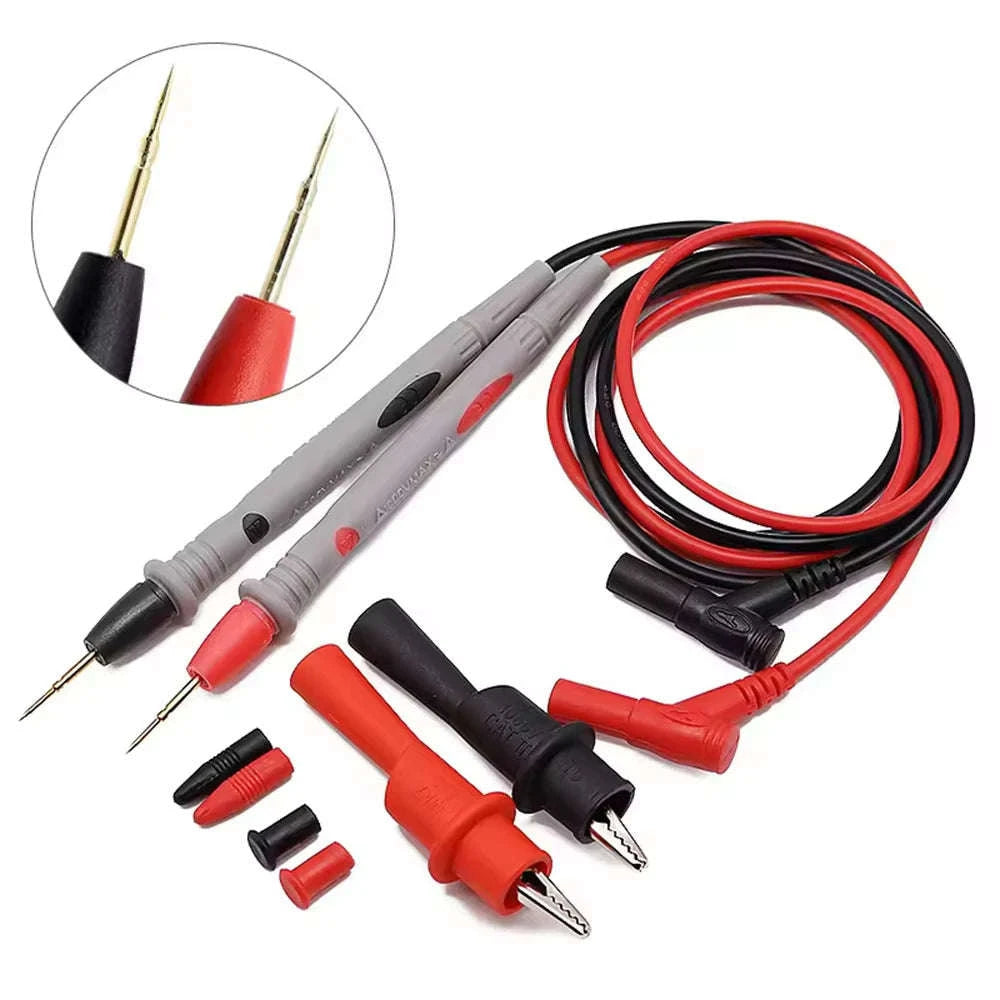 Universal Digital Multimeter Test Leads Set 1000V-2 Pcs Clip