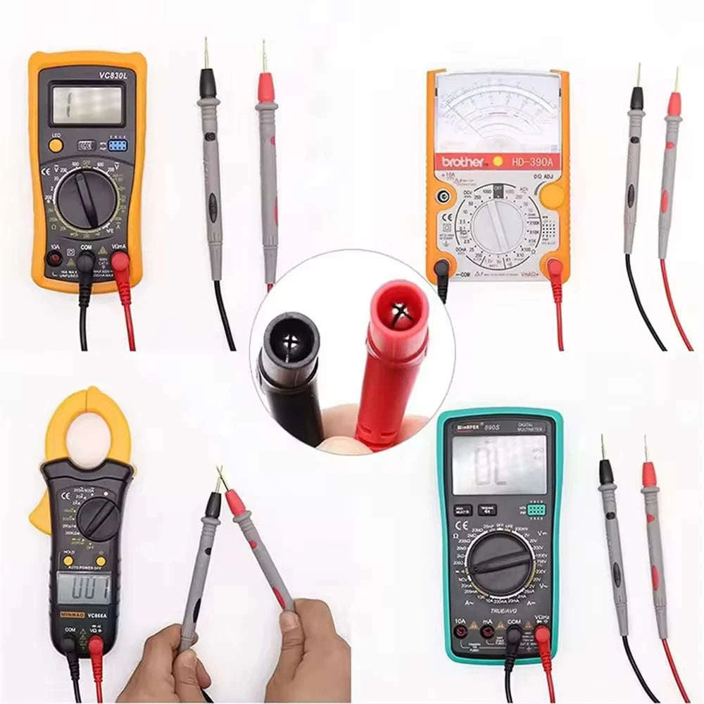 Universal Digital Multimeter Test Leads Set 1000V-2 Pcs Clip