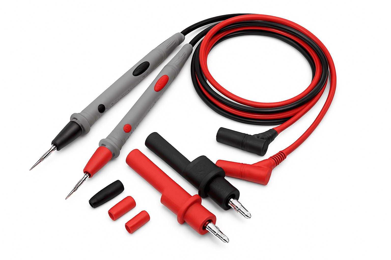 Universal Digital Multimeter Test Leads Set, 1000V-2 Pcs Clip