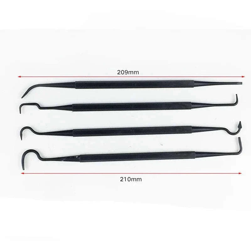 Universal Gun Cleaning Kit with Steel Wire Brushes and Picks-E