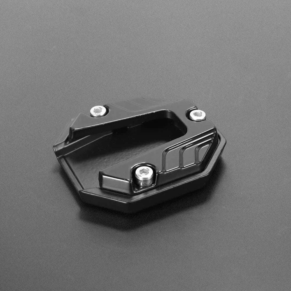 Universal Kickstand Extension Pad for Motorcycles & Scooters-blue