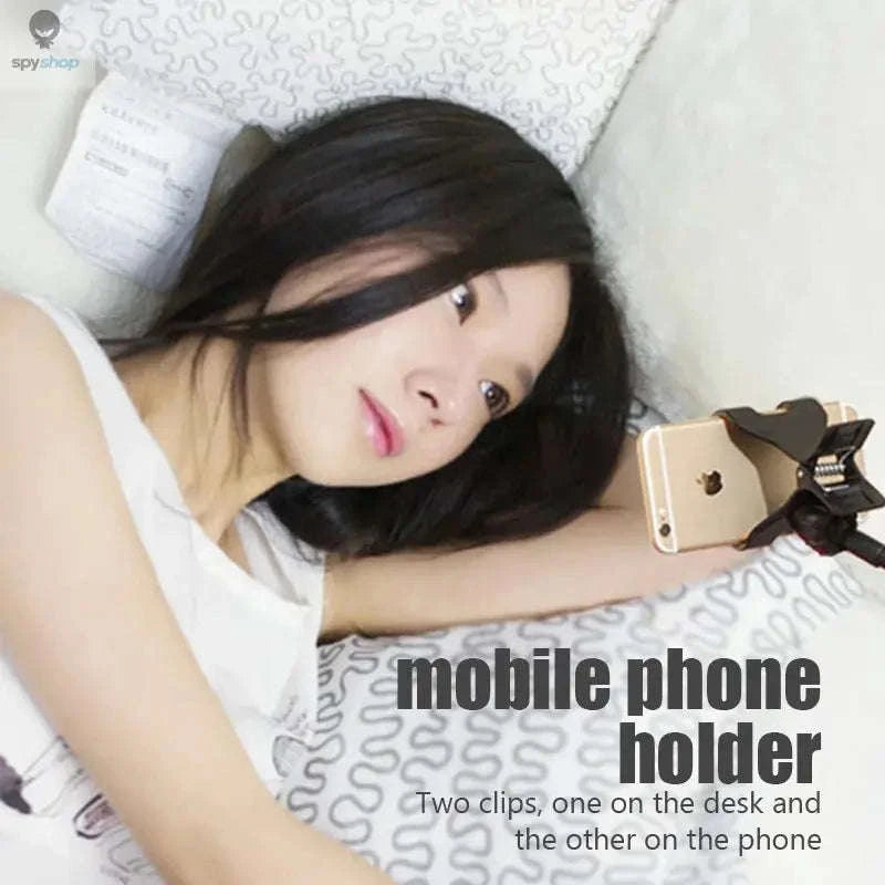 Universal Mobile Phone Holder – Flexible Adjustable Stand for Bed, Desk and Home-001