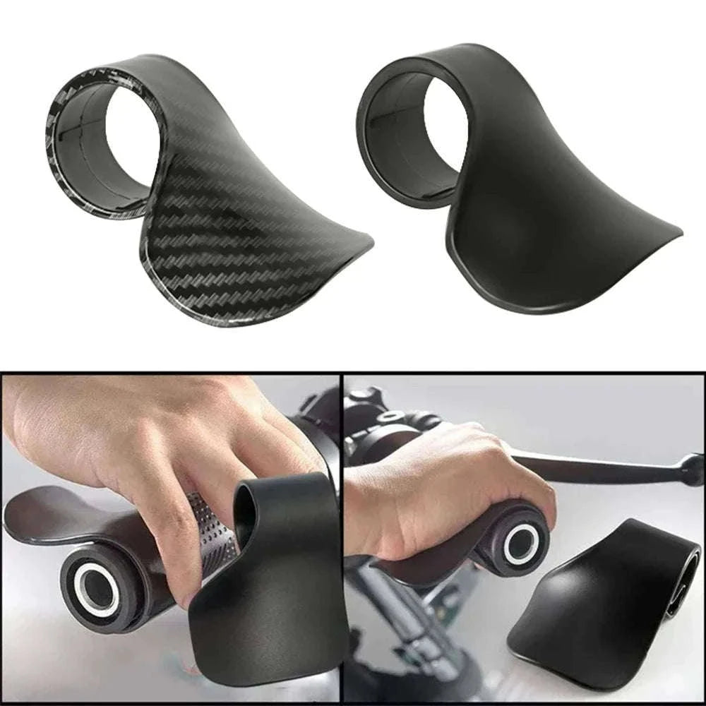 Universal Motorcycle Accelerator Booster Non-Slip Assist Grip-2pcs carbon fibre