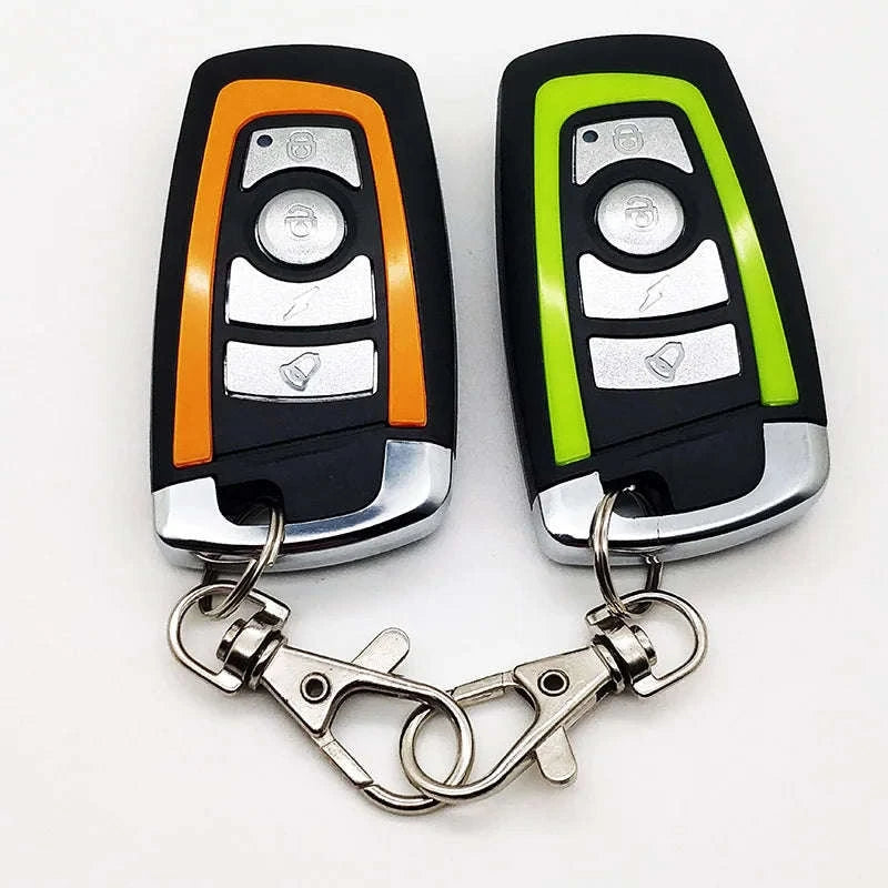 Universal Motorcycle Alarm System with Remote Engine Control-001zz
