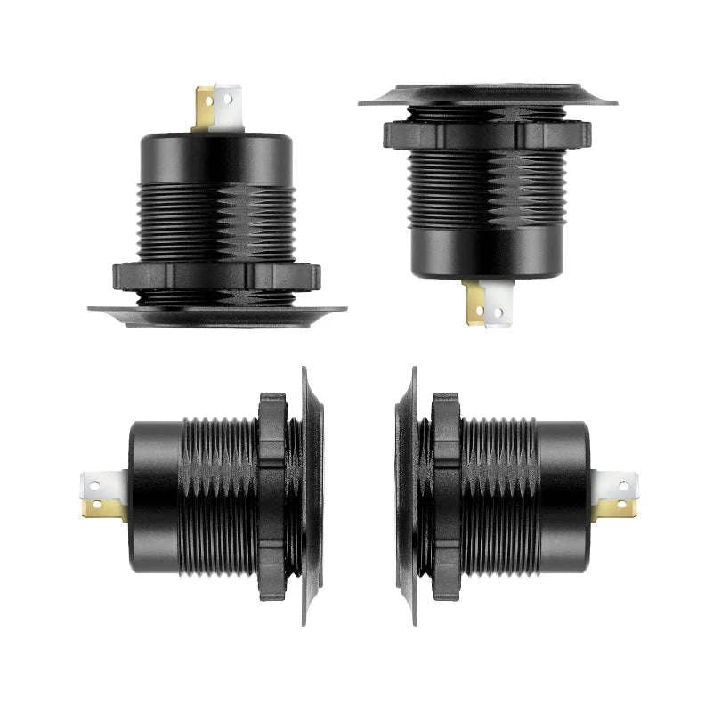 Universal Motorcycle Car Charger Dual USB Power Socket 12V-24V-001 / China Mainland