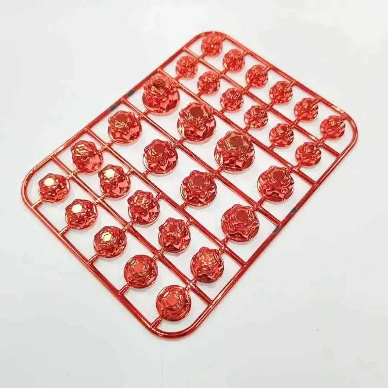 Universal Motorcycle Screw Cover-Red