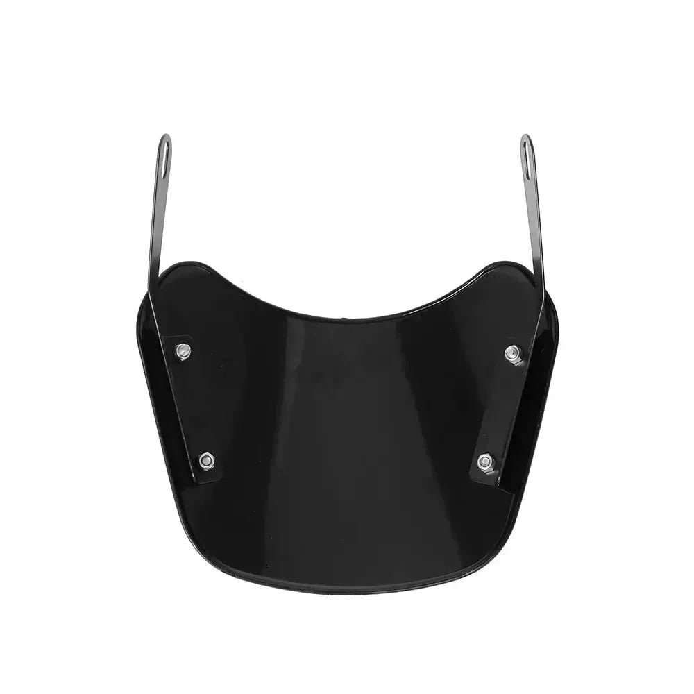 Universal Motorcycle Windshield Wind Deflector-black