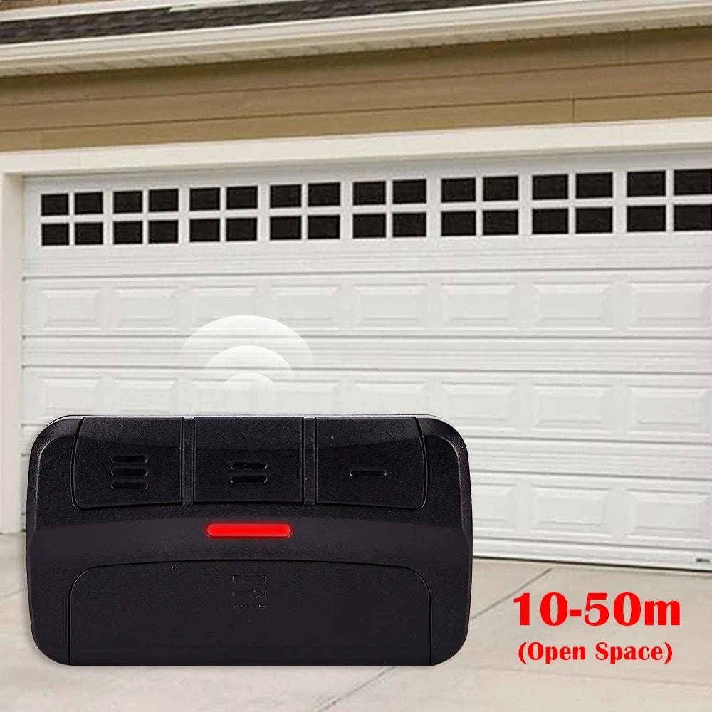 Universal Multifrequency Garage Door Remote Control with Visor Clip-1PCS